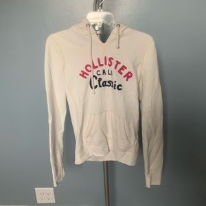 Women’s White Hollister Hoodie size M